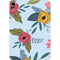 Blue Fall Flowers Apple iPad Mini Skin