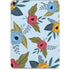 Blue Fall Flowers Apple iPad Pro Skin