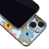 Blue Fall Flowers iPhone Skins