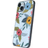 Blue Fall Flowers iPhone 15 Skin
