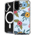 Blue Fall Flowers iPhone 16 MagSafe Case