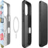 Blue Fall Flowers iPhone 16 Pro Magsafe Impact Case