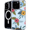 Blue Fall Flowers iPhone 16 Pro Max MagSafe Case