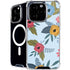 Blue Fall Flowers iPhone 16 Pro Max MagSafe Case