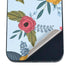 Blue Fall Flowers iPhone 16 Skin
