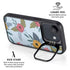 Blue Fall Flowers iPhone 16e Kickstand Case