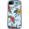 Blue Fall Flowers iPhone 16e Clear Case