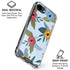 Blue Fall Flowers iPhone 16e Clear Case