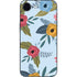 Blue Fall Flowers iPhone 16e Skin
