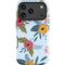 Blue Fall Flowers iPhone 18 Pro Impact Case