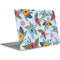 Blue Fall Flowers Apple MacBook Air Skin