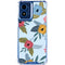 Blue Fall Flowers Moto G 5G (2024) Clear Case