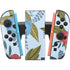 Blue Fall Flowers Nintendo Switch 2 (2025) Joy-Con Controller Skin