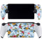 Blue Fall Flowers PlayStation Portal Remote Player Skin