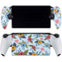 Blue Fall Flowers PlayStation Portal Remote Player Skin