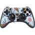 Blue Fall Flowers PlayStation PS4 Skins