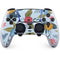 Blue Fall Flowers PS5 DualSense Edge Pro Controller Skin