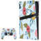 Blue Fall Flowers PS5 Pro Bundle Skin
