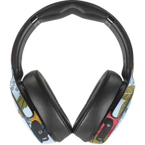 Blue Fall Flowers Skullcandy Venue Skin