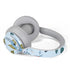 Blue Fall Flowers Surface Headphones Skin