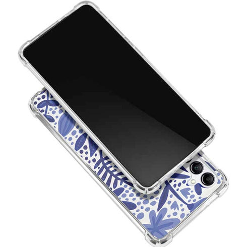 Blue Garden by Cat Coq Gabb Phone 4 Clear Case