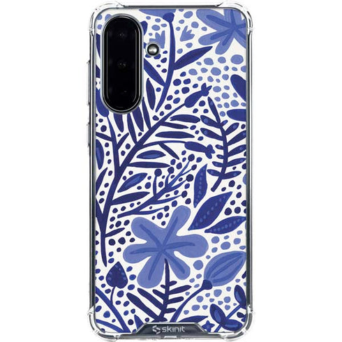 Blue Garden by Cat Coq Galaxy A36 5G Clear Case