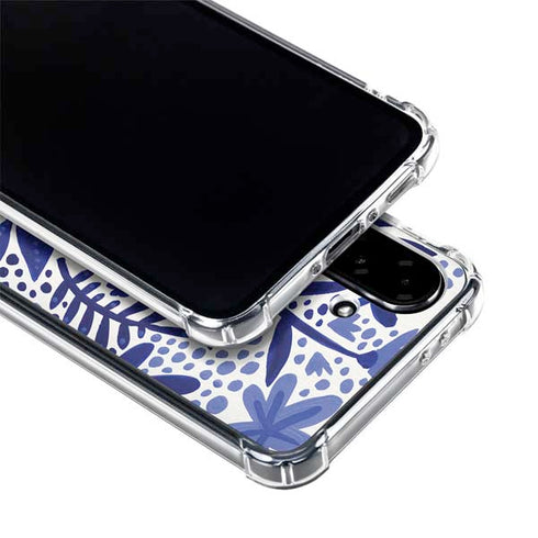 Blue Garden by Cat Coq Galaxy A36 5G Clear Case
