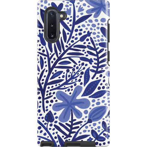 Blue Garden by Cat Coq Galaxy Cases