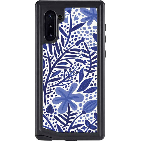 Blue Garden by Cat Coq Galaxy Cases