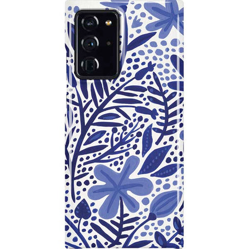 Blue Garden by Cat Coq Galaxy Cases