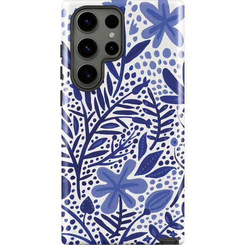 Blue Garden by Cat Coq Galaxy S23 Ultra Pro Case