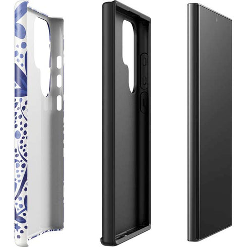 Blue Garden by Cat Coq Galaxy S23 Ultra Pro Case