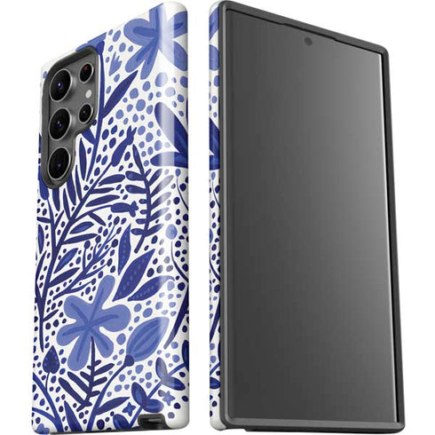 Blue Garden by Cat Coq Galaxy S23 Ultra Pro Case