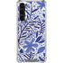 Blue Garden by Cat Coq Galaxy S24 FE Clear Case