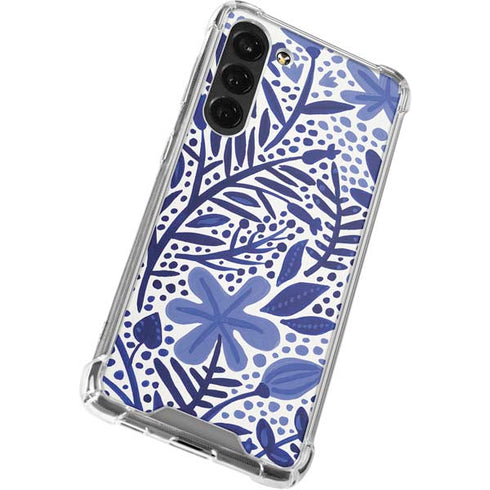 Blue Garden by Cat Coq Galaxy S24 FE Clear Case