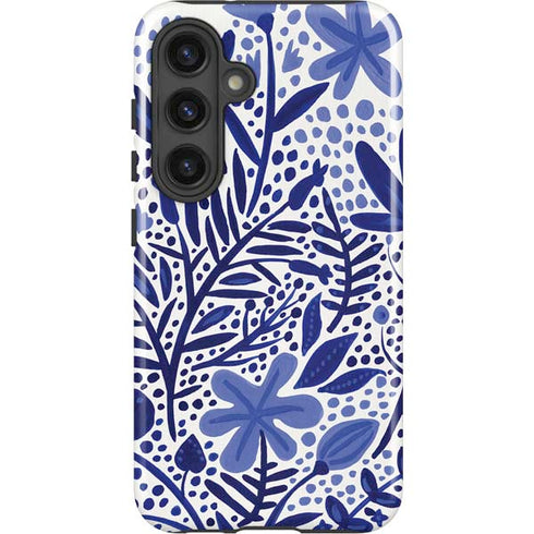 Blue Garden by Cat Coq Galaxy S25 Impact Case