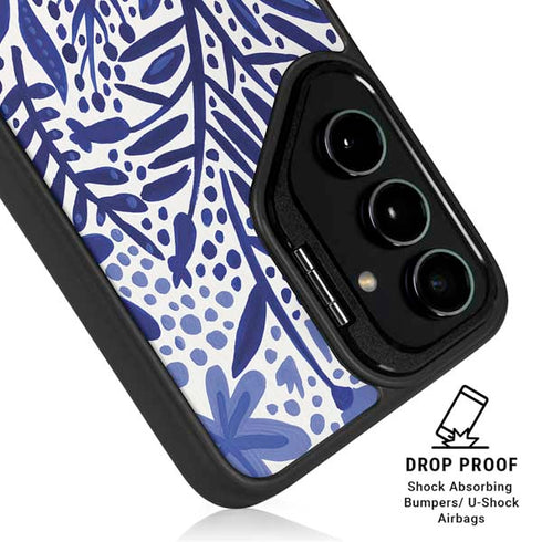 Blue Garden by Cat Coq Galaxy S25 Kickstand Case