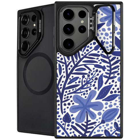 Blue Garden by Cat Coq Galaxy S25 Ultra Kickstand Case
