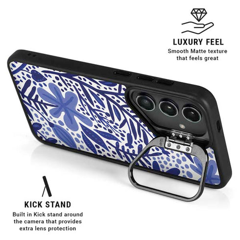 Blue Garden by Cat Coq Galaxy S25 Ultra Kickstand Case