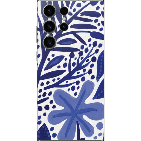 Blue Garden by Cat Coq Galaxy S24 Ultra Skin