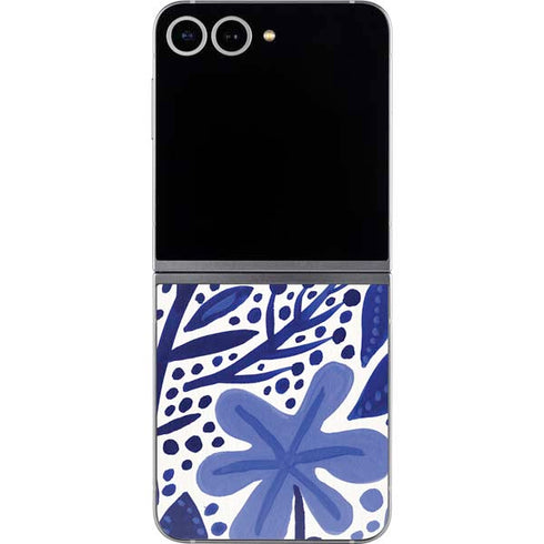 Blue Garden by Cat Coq Galaxy Z Flip6 Skin