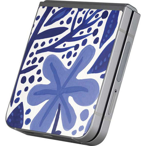 Blue Garden by Cat Coq Galaxy Z Flip6 Skin