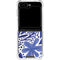 Blue Garden by Cat Coq Galaxy Z Flip6 Clear Case