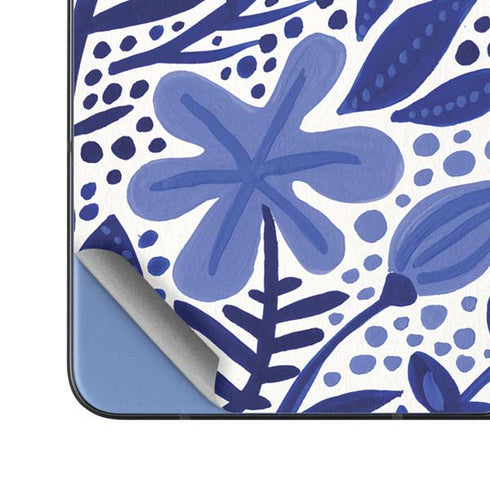 Blue Garden by Cat Coq Galaxy Z Fold5 5G Skin