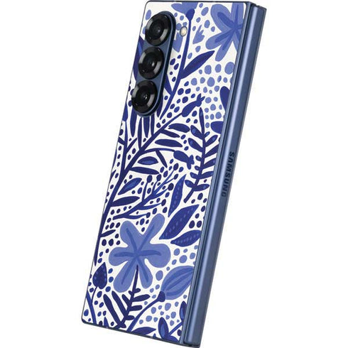 Blue Garden by Cat Coq Galaxy Z Fold6 Skin