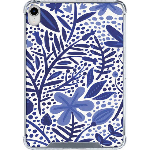 Blue Garden by Cat Coq iPad 11th Gen (2025) Clear Case