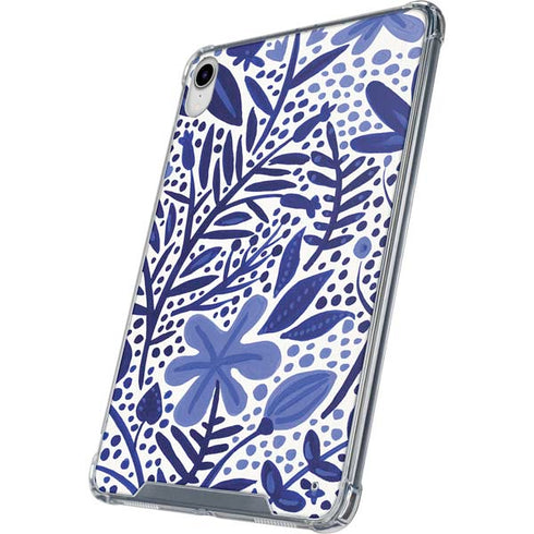 Blue Garden by Cat Coq iPad 11th Gen (2025) Clear Case