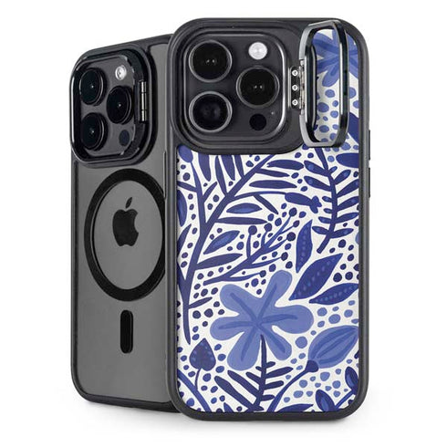 Blue Garden by Cat Coq iPhone 13 Pro Kickstand Case
