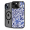 Blue Garden by Cat Coq iPhone 14 Kickstand Case