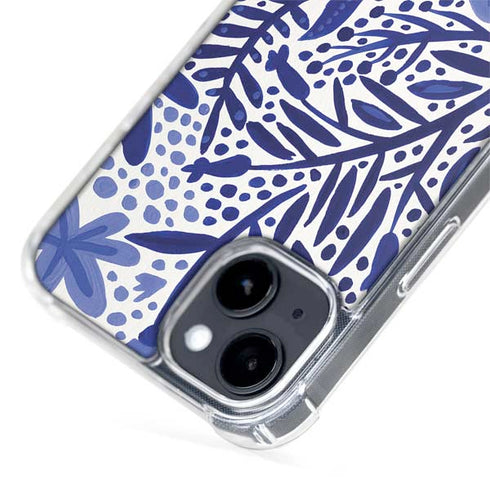 Cat Coq Blue Garden iPhone 14 MagSafe Case